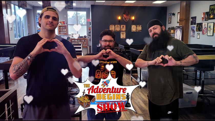The Adventure Begins Show - S3 Eps 55 - Hearts, Love, Comics, Events and Hearts