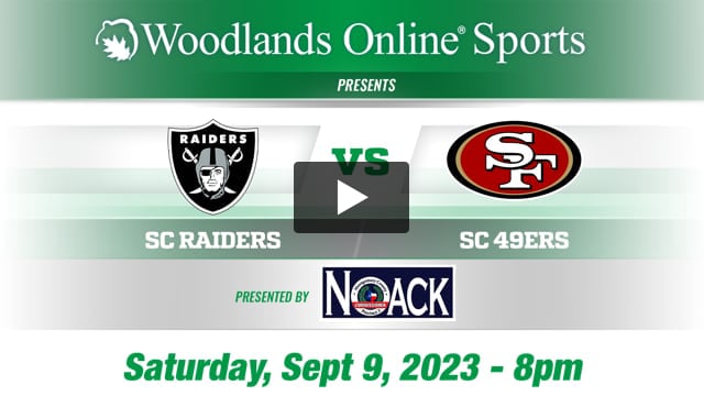 SCFL - SC Raiders vs SC 49ers - 09/09/23
