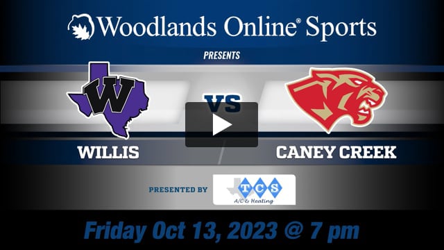 Woodlands Online High School Football Highlights: Willis vs Caney Creek - 10/13/23