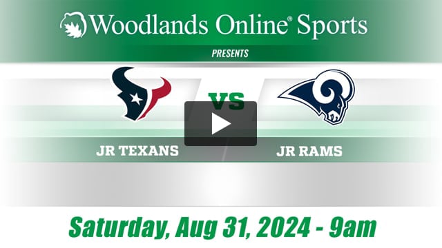 South County Football League (SCFL): Jr. Texans vs Jr. Rams - 08/31/24 at 9:00 AM