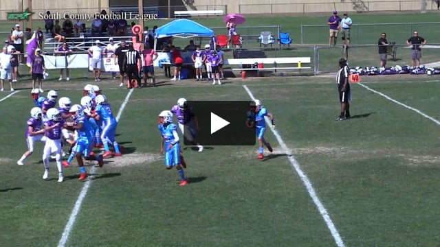 South County Football League (SCFL) Highlights: SC Oilers vs SC Vikings - 09/14/24 at 11:00 AM