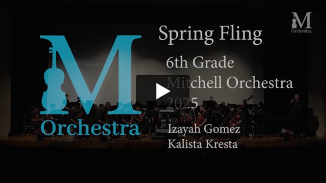 2025 Mitchell Orchestra Spring Fling - 6th Grade